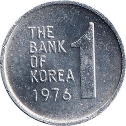 Suedkorea 1 Won 1976