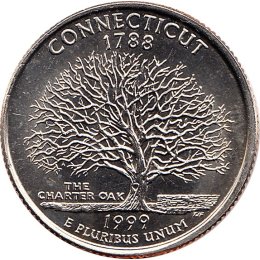 USA Quarter 1999 "Connecticut" D