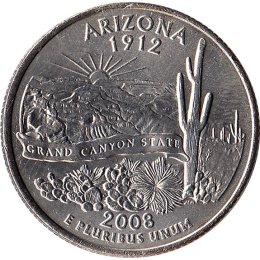 USA Quarter 2008 "Arizona" D