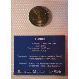 Tuerkei 1 Yeni Türk Lirasi 2005