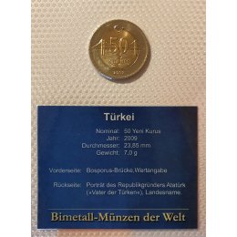 Tuerkei 1 Lira Kurus 2009