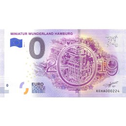 0-Euro Schein 2019-7 "MINIATUR WUNDERLAND HAMBURG"