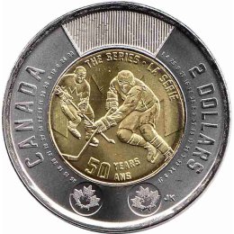 Kanada 2 Dollars 2022 "50th anniversary of the Summit Series"