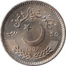 Pakistan 50 Rupees 1997 "50 Years of Independence"