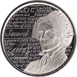 Kanada 25 Cents 2013 "Laura Secord"