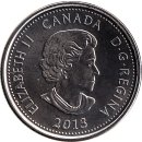 Kanada 25 Cents 2013 "Laura Secord"