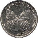 Costa Rica 50 Colones 2023 "Menelaus blue morpho"