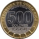 Costa Rica 500 Colones 2021 "Bicentenary of...